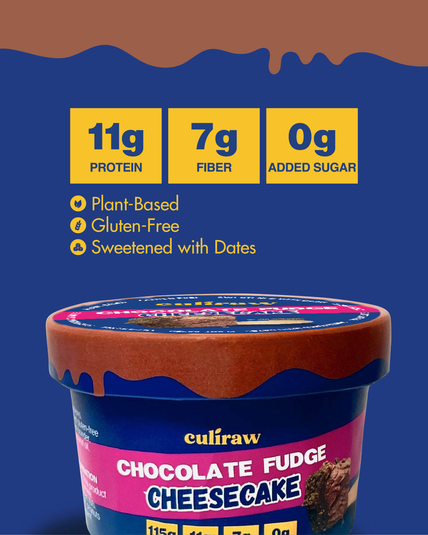 Chocolate Fudge Cheesecake - 4 pack