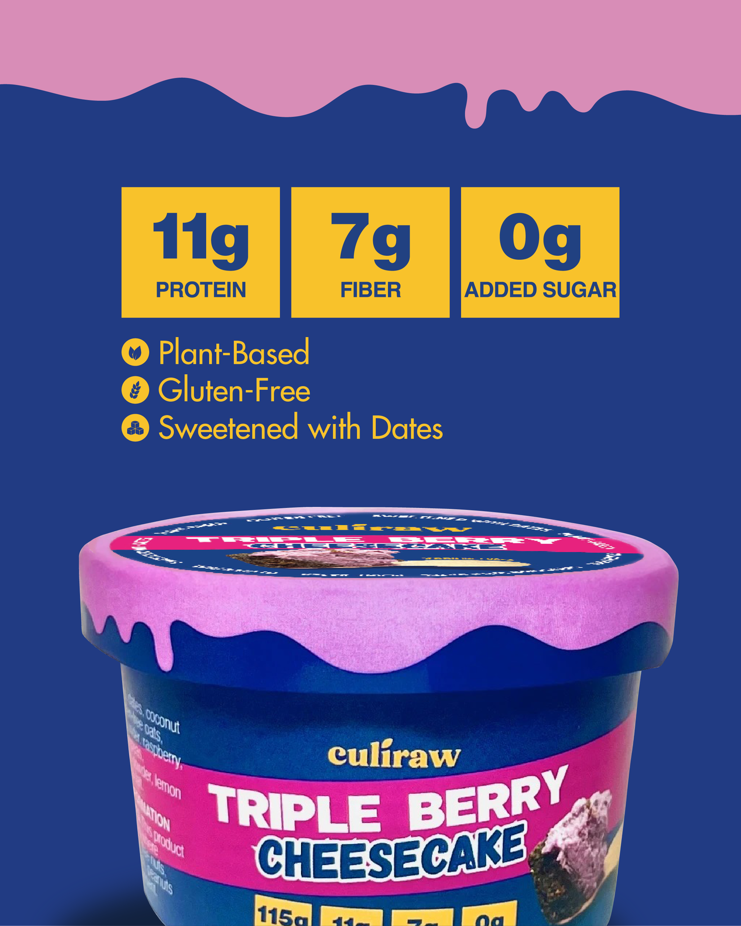 Triple Berry Cheesecake - 4 pack